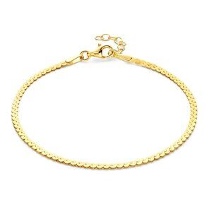 NWT Eva Serpentine Bracelet // 14kt Italian Gold Vermeil